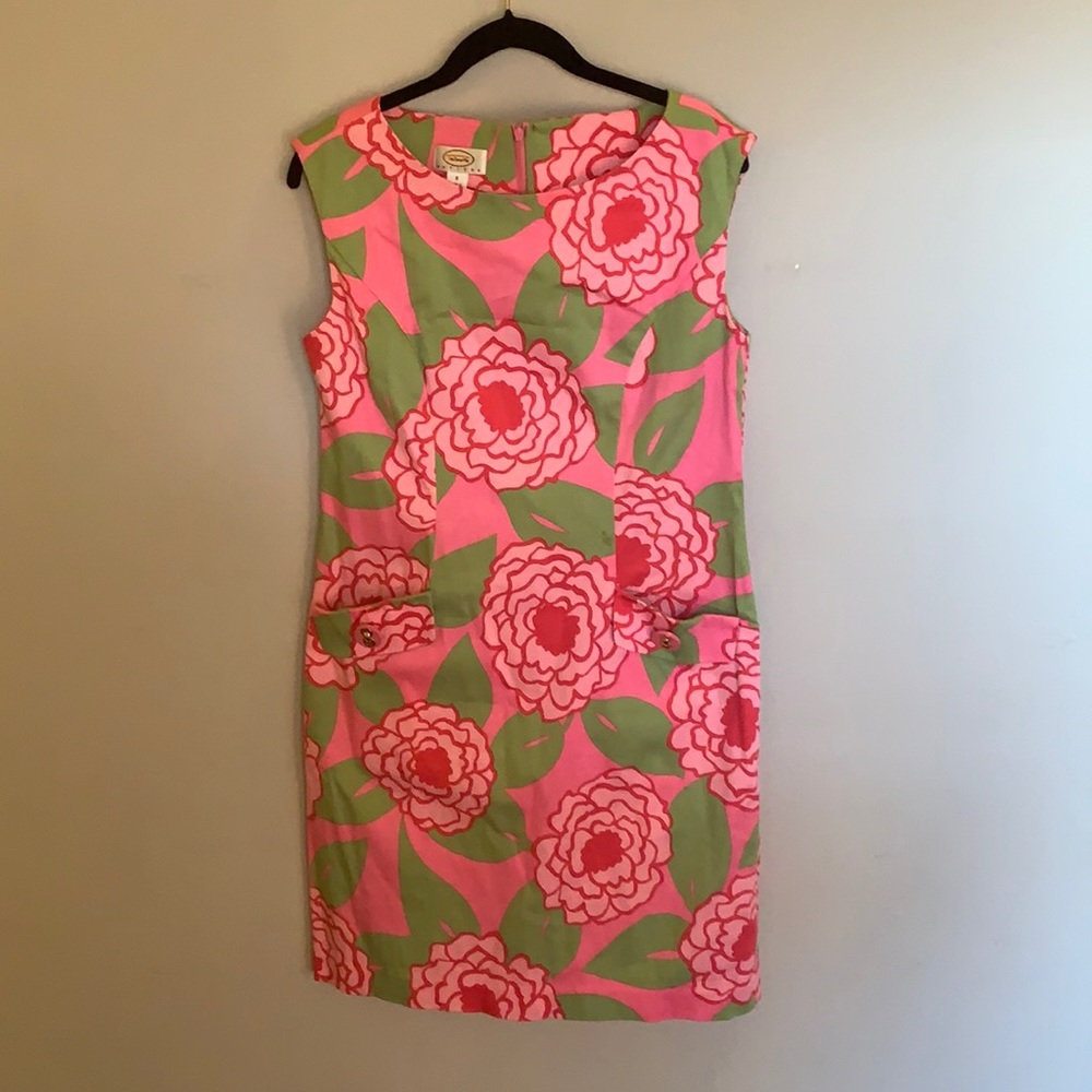 Talbots petite size 6 flower dress